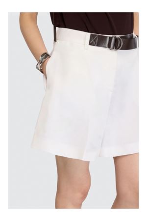 White viscose and linen shirts SEMI COUTURE | S6SM16A030